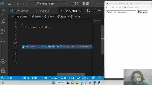 Video thumbnail for Javascript oninvalid Event Tutorial to Validate HTML5 Forms With Custom Error Messages Full Example