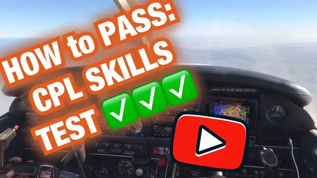 'Video thumbnail for COMMERCIAL PILOT LICENCE  (CPL) SKILLS TEST: HOW to PASS'