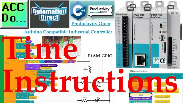 Video thumbnail for Productivity Open P1AM Arduino Time Instructions