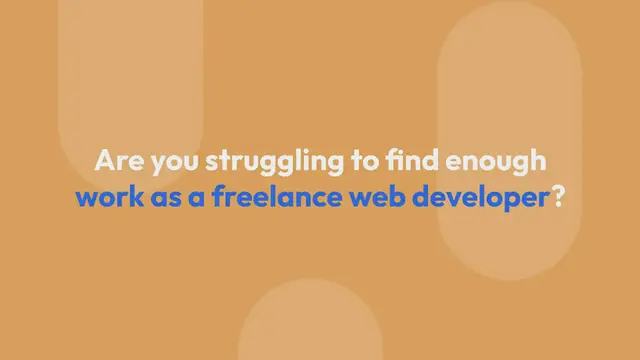 Video thumbnail for 5 Secrets to Getting More Freelance Web Development Work
