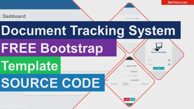 Video thumbnail for Document Tracking System Free Bootstrap Template