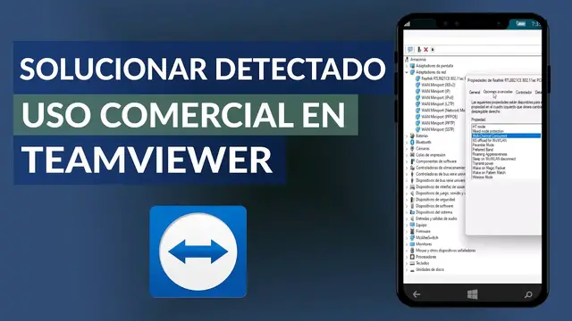 Video thumbnail for Cómo solucionar, arreglar o quitar el aviso 'Detectado uso comercial' en TEAMVIEWER
