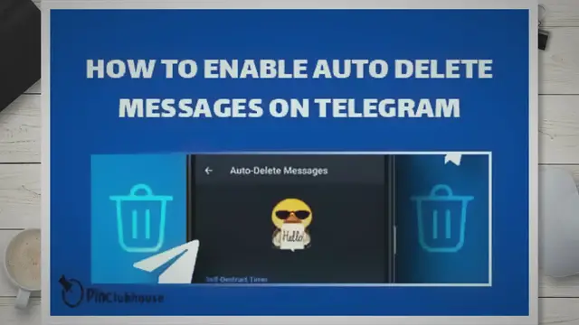 'Video thumbnail for How to Enable Auto Delete Messages on Telegram'