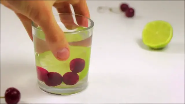 Video thumbnail for How To Make Cherry Lime Infused Water