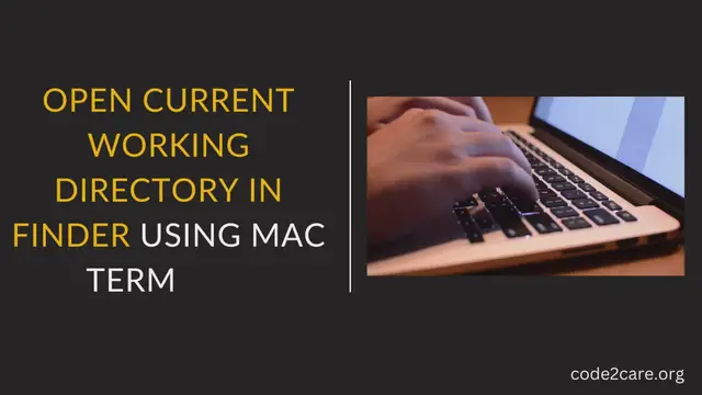 Video thumbnail for OPEN CURRENT WORKING DIRECTORY IN FINDER USING MAC TERMINAL