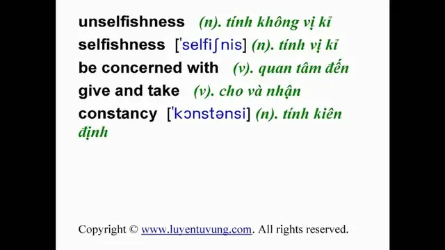 Video thumbnail for Learn English Vocabulary - Grade 11 - Unit 01 - Lesson 01