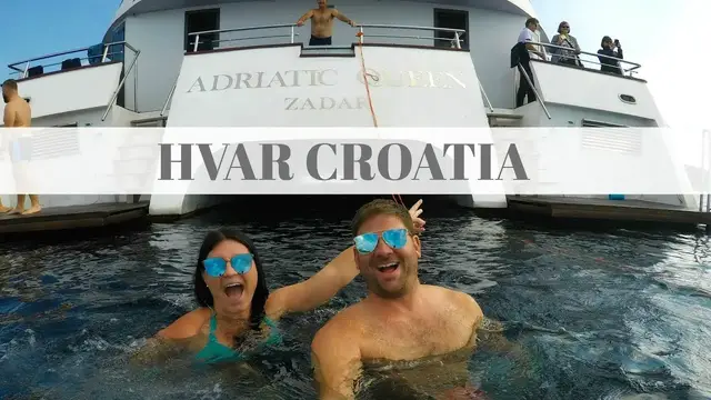 Video thumbnail for S4 E18: Every KING deserves his QUEEN. Hvar, Croatia on a Luxury Yacht. eWaterways Adriatic Cruise