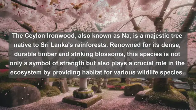 Video thumbnail for Exploring Sri Lanka's Floral Wonders: Top 10 Native Flora