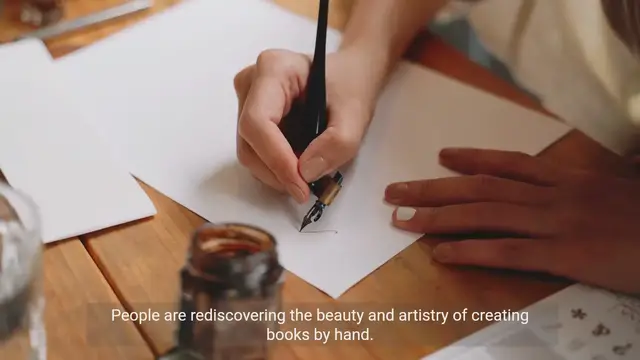 Video thumbnail for Preserving the Craft: The Revival of Handmade Books
