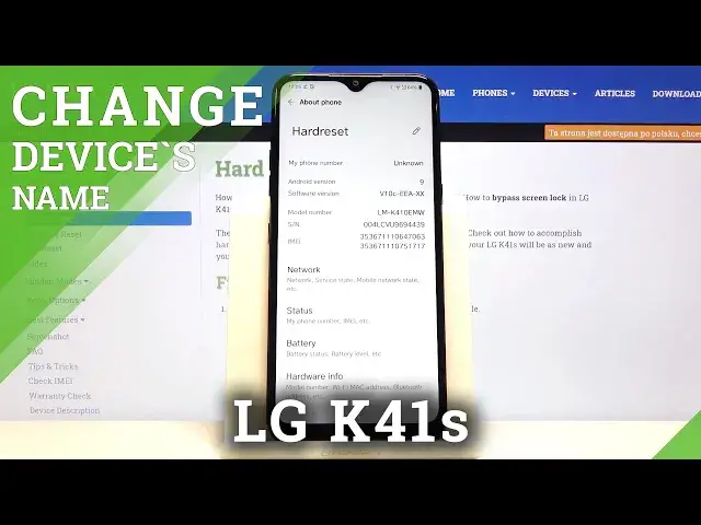 'Video thumbnail for Change LG K41s Name - Rename Gadget'