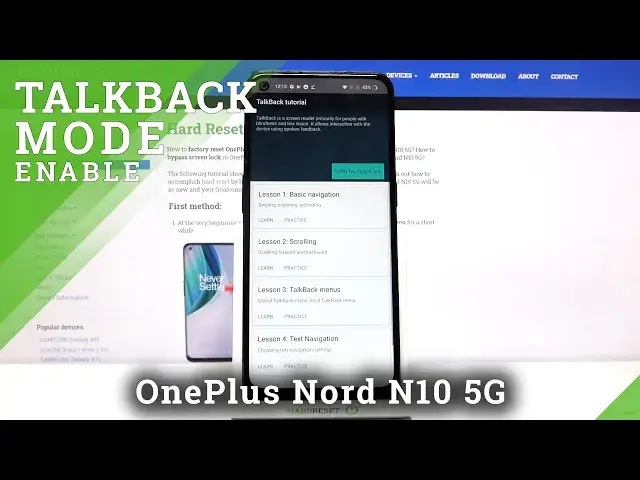 'Video thumbnail for How to Enable Talkback in ONEPLUS Nord N10 5G – Find Talkback Option'