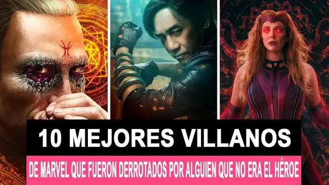 'Video thumbnail for 10 mejores villanos de Marvel derrotados por alguien que no era el héroe'