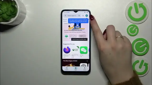 'Video thumbnail for How to Update Apps on ZTE Blade A73'