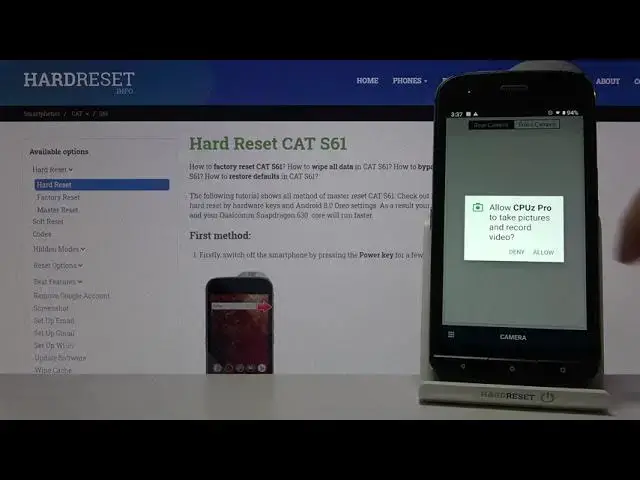 Video thumbnail for CPUZ Pro Benchmark on CAT S61 – Performance Checkup