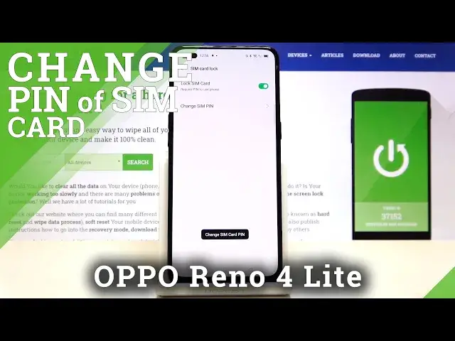 'Video thumbnail for How to Change SIM PIN in OPPO Reno 4 Lite – Secure SIM Card'