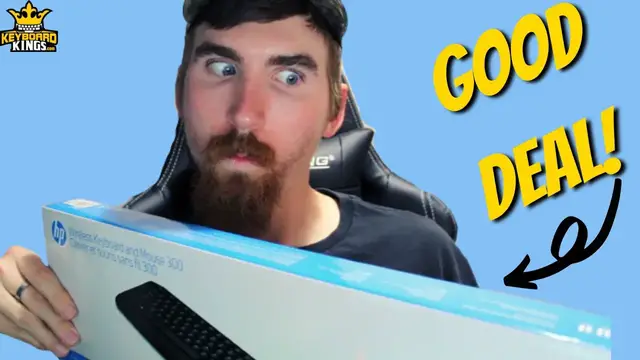 Video thumbnail for Budget Friendly Office Keyboard | HP Wireless Keyboard and Mouse 300 Review