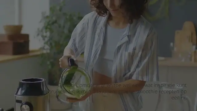 Video thumbnail for 5x Groene smoothie recepten