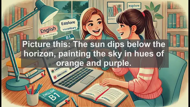 Video thumbnail for 2500 Must Know CEFR B1 Vocabulary - Understanding 'Evening': A B1 English Vocabulary Lesson