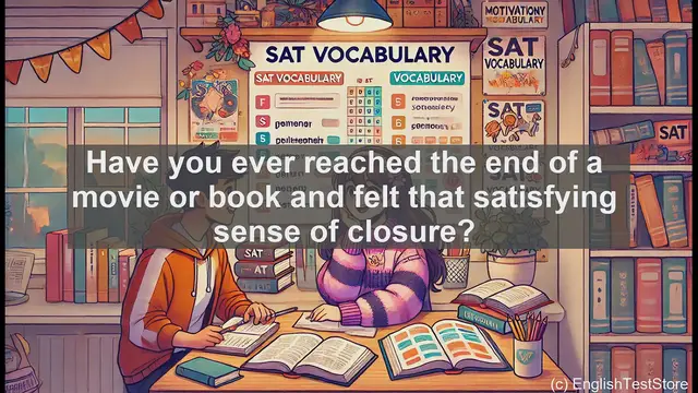 Video thumbnail for 5000 Must Know SAT Vocabulary - Denouement: The Art of Ending Stories