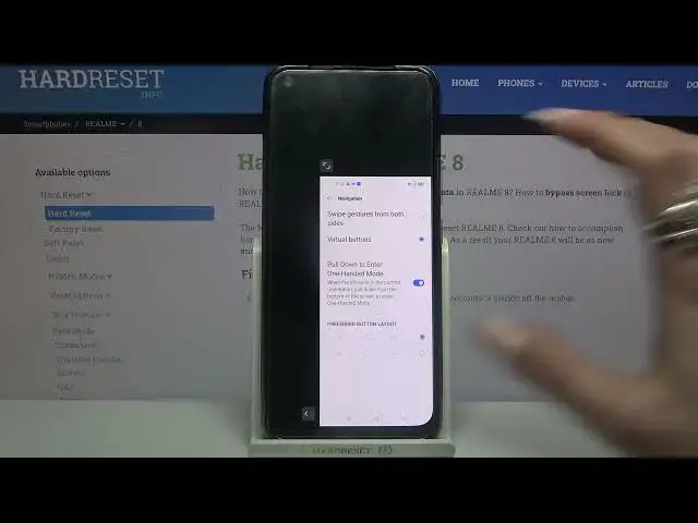 'Video thumbnail for How to Enable One-Hand Mode in REALME 8 – One-Handed Feature'