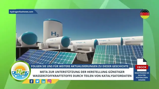 Video thumbnail for [German] Meta to support cheap hydrogen fuel production by sharing catalyst data