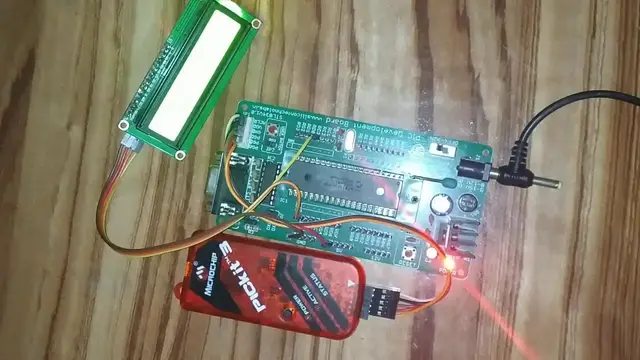 Video thumbnail for [PIC16F877A] : Interfacing I2C LCD 16×2 With PIC Microcontrollers