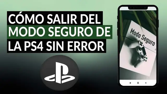 Video thumbnail for ¿Cómo salir del MODO SEGURO de la PS4 sin error y sin perder datos almacenados?