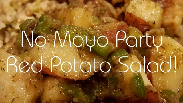 Video thumbnail for Balsamic Dill Red Potato Salad || Dining In With Danielle