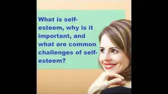 Video thumbnail for The Guide to Boosting Self Esteem