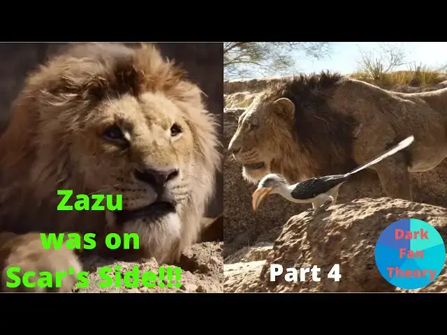 Video thumbnail for Zazu was on Scar's Side!!! Dark Fan Theory of "The Lion King" Part 4