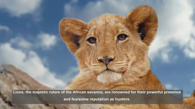 Video thumbnail for 10 Surprising Lion Hunting Tactics: From Teamwork to Night Vision