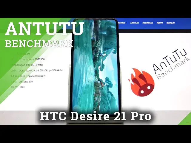'Video thumbnail for Accomplish AnTuTu Test on HTC Desire 21 Pro 5G - Discover Benchmark Results'
