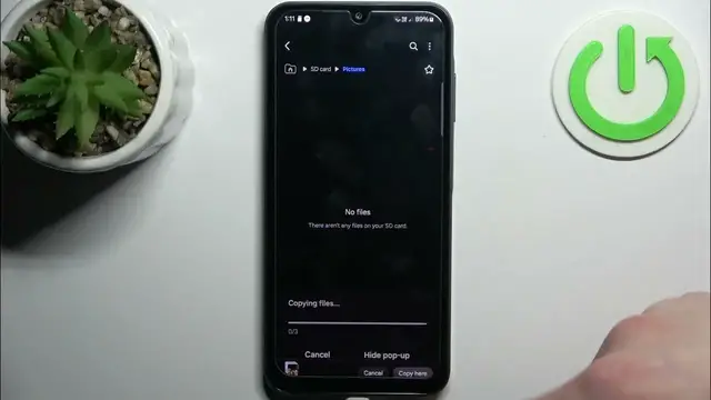 'Video thumbnail for How to Transfer Files to SD Card on SAMSUNG Galaxy A05'