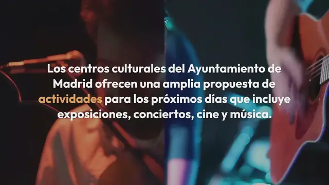 Video thumbnail for Multitud de actividades para todos los públicos en Madrid