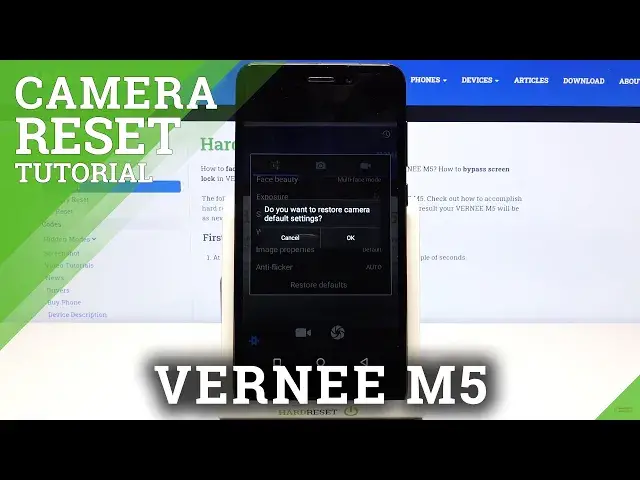 'Video thumbnail for How to Set Default Camera Settings on VERNEE M5 –  Camera Reset'