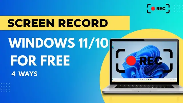Video thumbnail for How To Screen Record On Windows 11/10 For Free | HD Screen Recording