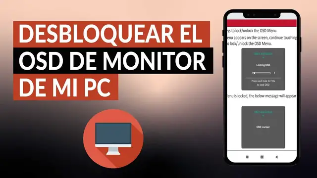 Video thumbnail for ¿Cómo quitar o desbloquear el OSD del MONITOR de la pantalla de mi PC?