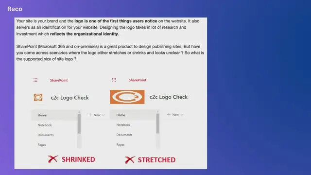 Video thumbnail for Recommended size and resolution for SharePoint Online Site logo