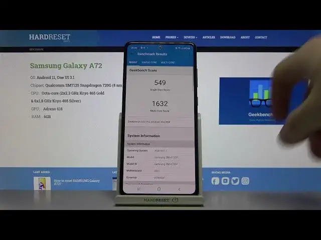 Video thumbnail for SAMSUNG Galaxy A72  Geekbench 5 CPU - Results in Geekbench 5 CPU