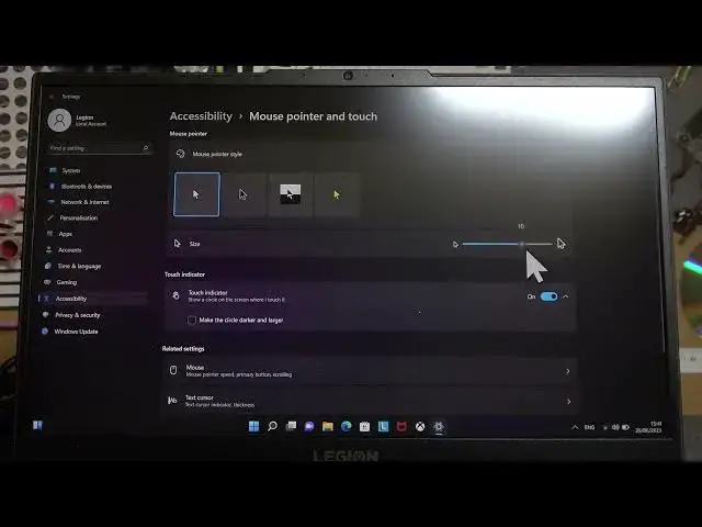 Video thumbnail for How To Change Cursor Size On Lenovo Legion Laptop