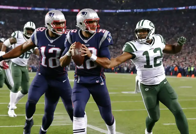 Video thumbnail for New England patriots vs New York jets match player