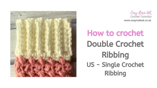 Video thumbnail for How to Crochet Ribbing