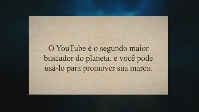 Video thumbnail for Maneiras de promover sua marca no YouTube