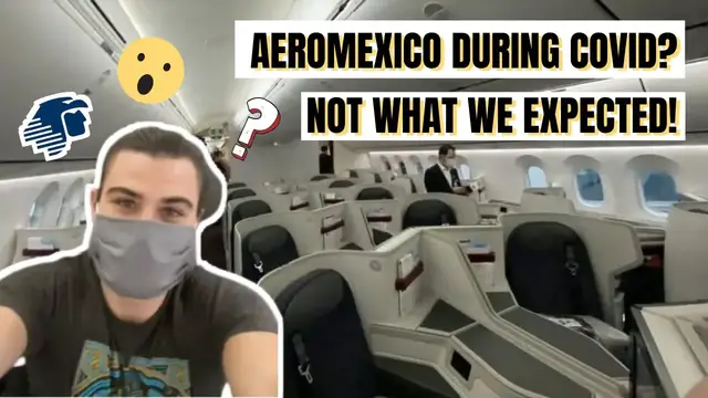'Video thumbnail for Aeromexico's BEST seat in their fleet -  Flight Review 787-9 (BUSINESS CLASS) during Covid 😍'
