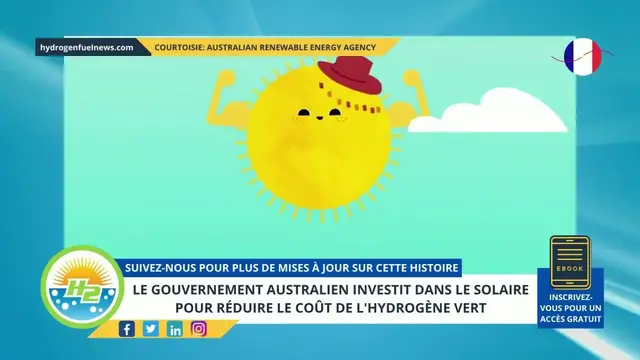 Video thumbnail for [French] Australian government invests in solar to shrink cost of green hydrogen