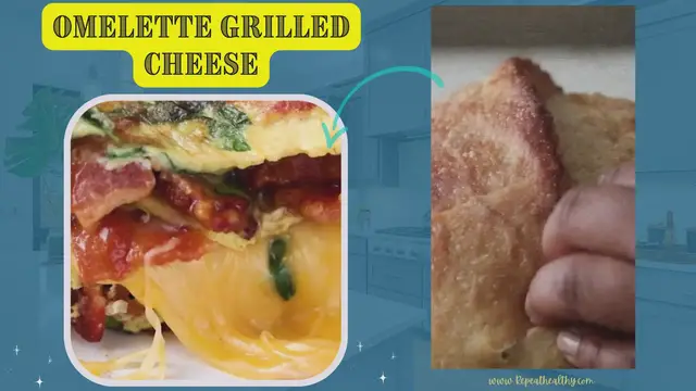 Video thumbnail for Omelette Grilled Cheese