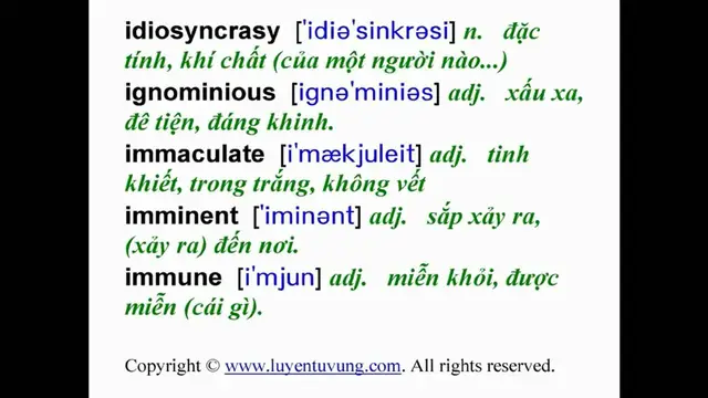 Video thumbnail for Essential Words for the TOEFL - Lesson 12