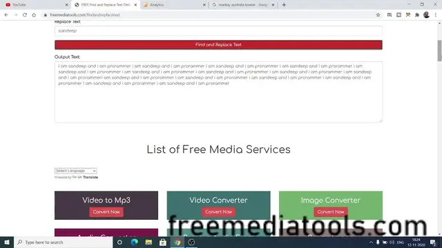 Video thumbnail for Node.js Express Find and Replace Text on all Occurences Online Tool Made in Javascript Full Tutorial