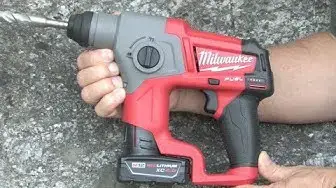 Video thumbnail for Milwaukee 2416 22XC Cordless Hammer Drill