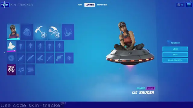 'Video thumbnail for Lil' Saucer | Fortnite Emote Ingame'